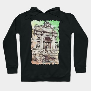 Fontana di Trevi Hoodie